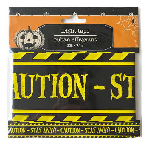 Decoración Halloween Terror Faja Seguridad