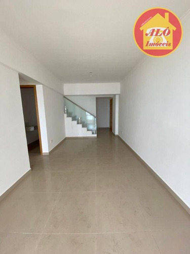 Imagem 5 de 23 de Cobertura Com 3 Dormitórios À Venda, 192 M² Por R$ 1.499.000,00 - Aviação - Praia Grande/sp - Co0078