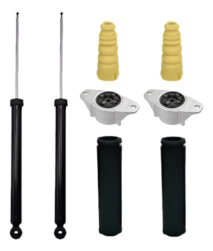 Par Amortecedor Traseiro Focus 09 10 11 12 13 + Kit Compl.