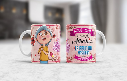 Tazón Aquí Toma Café La Mejor Abuelita (a)