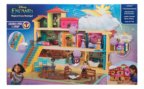 Disney Encanto Magical Madrigal House Playset Con Mirabel Do