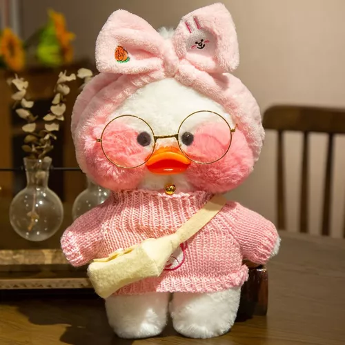 Em promoção! Pato Roupas Para Pato 30cm Lalafanfan Pato Boneca Kawaii  Brinquedo De Pelúcia Acessórios Macio Animal Bonecas De Aniversário De  Crianças Brinquedos Presentes