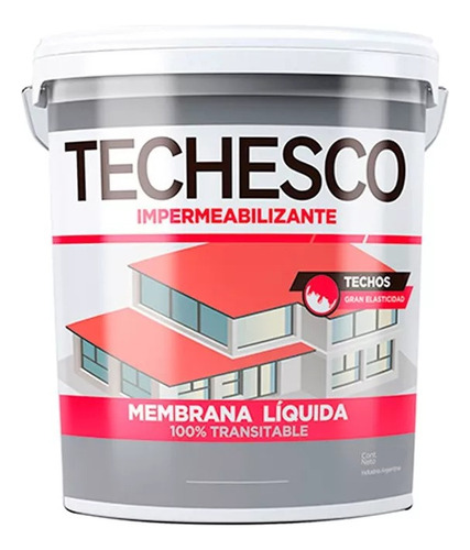 Membrana Liquida Techo Transitable Techesco Petrilac 20k Yan