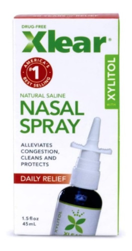 Spray Nasal Xlear Xilitol 1.5oz 1 Pza Natural Saline Xtremep