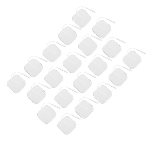 20 Unids/bolsa 4x4 Cm Almohadillas De Electrodos Tens Para