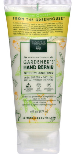 Earth Therapeutics Gardener's Hand Repair, 6 Fl Oz (6.0 Fl O