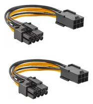 Comprar Kit 2 Cabo Molex Adaptador Energia 6 Pinos P\u002F 8 Pinos Pcie