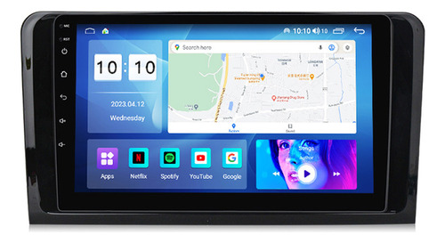 Estéreo Android Carplay 2gb+32gb Para Mercedes Ml 2005-2009