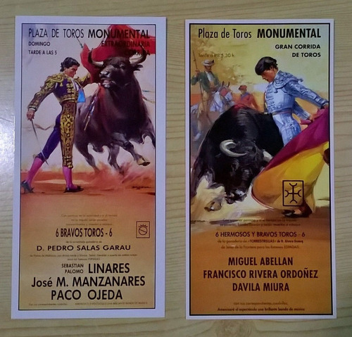 Postales Importadas Posters Toros
