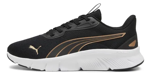 Tênis Flexfocuslite Modern Feminino Bpd Puma Preto E Dourado 38 Br