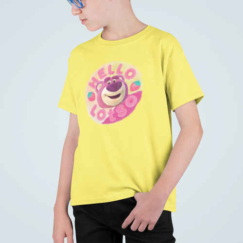Pixar Playera Infantil Toy Story Lotso Hello Oficial