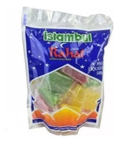 Kit 3 Pct Rahat Goma Árabe Sortida Istambul 500g