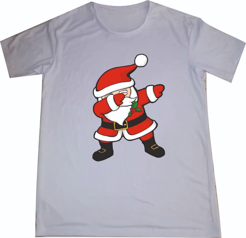 Camisetas Navideñas Papa Noel Santa Claus Adultos Y Niños