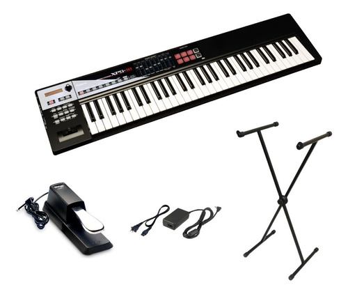 Kit Teclado Sintetizador Roland Xps-10bk +stand +pedal