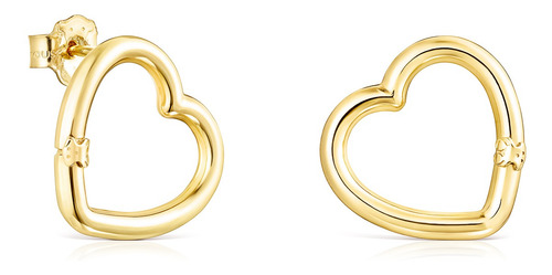 Pendientes Tous Hold Corazón De Oro