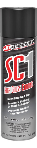 Aceite Moto Maxima High Gloss Sc1 Silicon Spray 340gr
