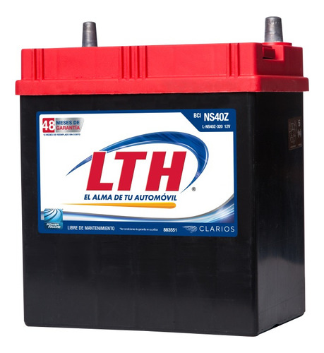 Pila De Carro Lth Modelo L-ns40z-320. Entrega En Naucalpan.
