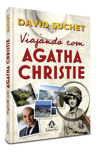 Viajando com agatha Christie - Suchet, David - Editora Manole - Capa Mole