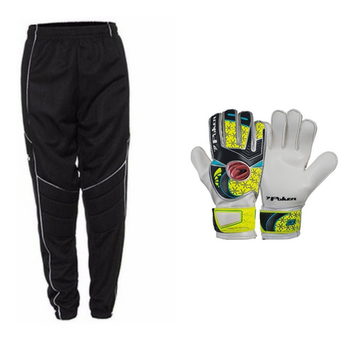 Kit Goleiro: Calça Classic Kanxa + Luva Poker Deep Training 