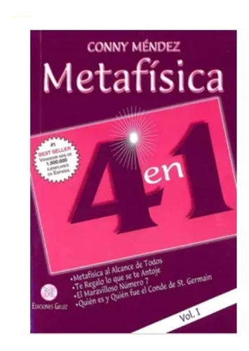 Metafísica 4 En 1 Vol.1 - Conny Méndez