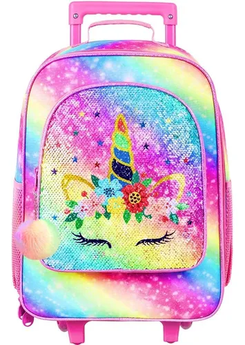 Maleta Para Niños Para Niñas, Equipaje De Viaje Con Ruedas D