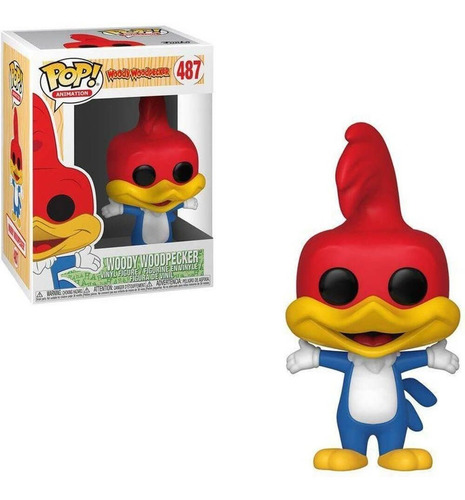 Woody Woodpecker #487 Pica Pau - Funko Pop! - Sem Juros