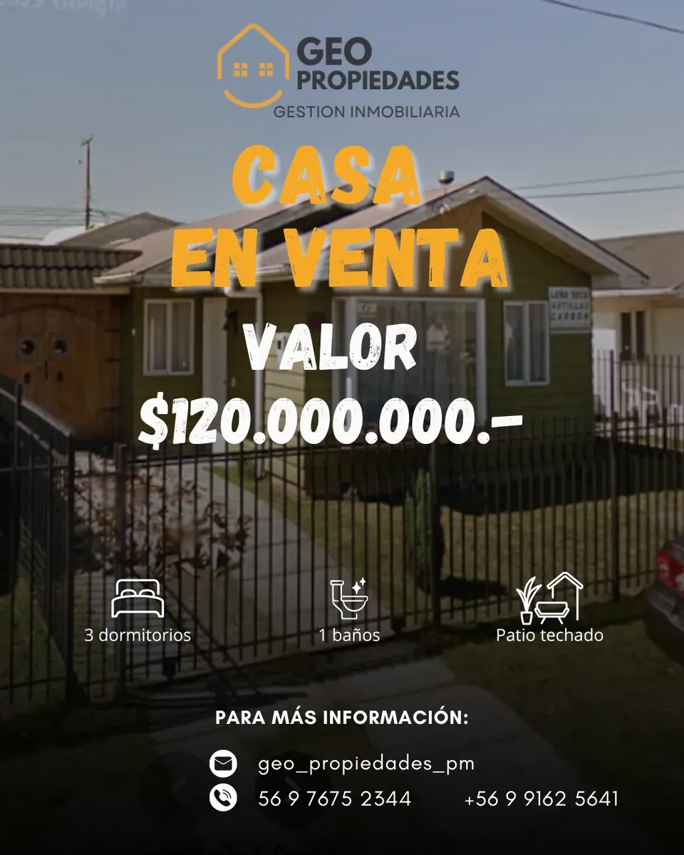 Venta De Casa En Puerto Montt Sector Altos De Tenglo