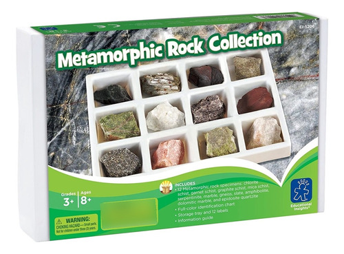 Educational Insights Metamórphic Rock Collection - Juego De