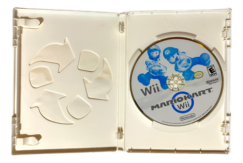 Mario Kart Wii Solo Caja Y Disco Original Sin Manual (Reacondicionado)