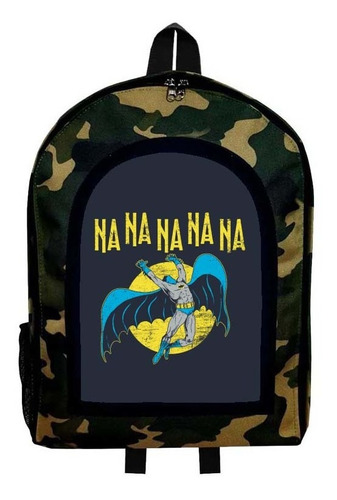 Mochila Camuflada Batman Nueva Colección Modelo 31