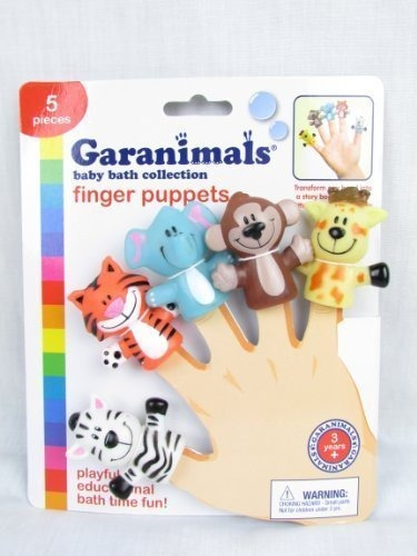 Bañera Para Bebé Garanimals Títeres De Dedo