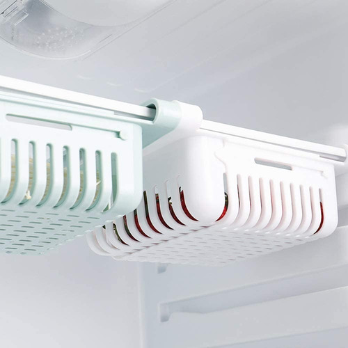 Imagen 6 de 8 de Canasto Organizador Colgante Para Heladera Extensible