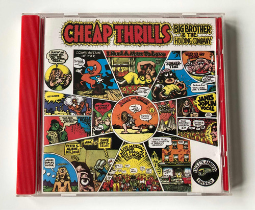 Janis Joplin Cd Cheap Thrills. Primera Edición. Made Austria