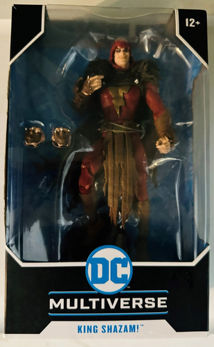 King Shazam! The Infected Mcfarlane Toys Dc Multiverse (Usado)