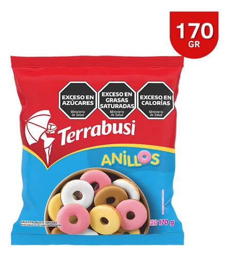 Combo Galletitas Terrabusi Surtidas Dulces Y Anillos Pack