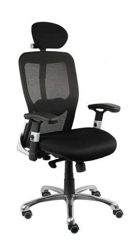 Cadeira Escritorio New Ergon Presidente Ergonomica Relax Pu