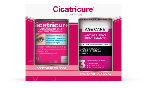 Cicatricure Age Care Reafirmante 50g + Contorno Ojos 8,5g