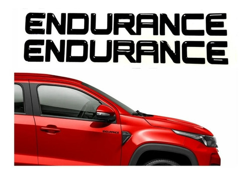 Par Adesivo Emblemas Fiat Strada 2020/2021 3d -endurance