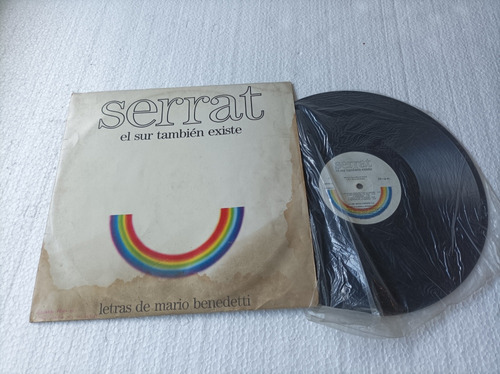 Disco Vinilo De Serrat   El Sur También Existe   Benedetti 