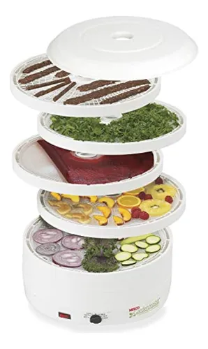 Nesco Gardenmaster Pro Deshidratador, Fd-1018a, Color Blanco