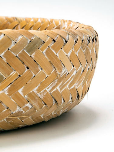 Bandeja Centro De Mesa De Bamboo Small 30 Cm Landmark