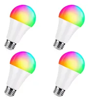 Comprar Lamparas Led Wifi Inteligente Rgb - Kit X4 - Tuya Smart