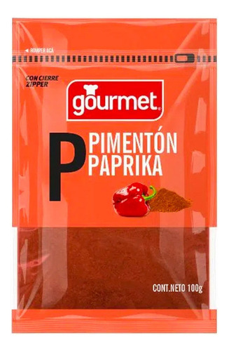 Pimenton Paprika Gourmet Envase Zipper 100 G