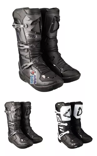 Botas motocross alpinestars tech5 blanca negra