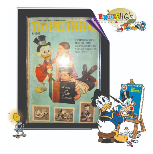 Tio Patinhas Nº 9 - Capa Das Crianças 1966 - Raridade - Original - Oportunidade Única (Usado)