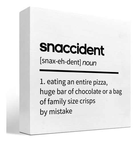 Snaccident - Cartel De Definición De Snaccident, Caja De