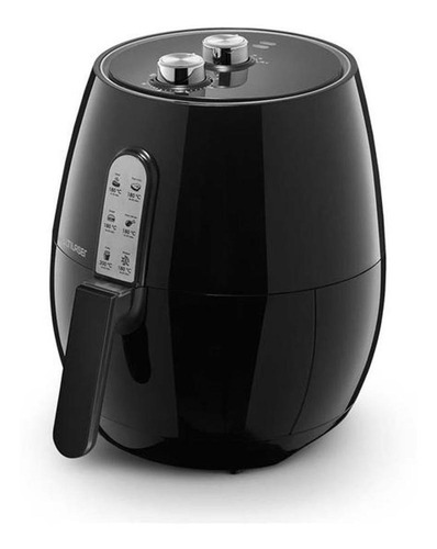 Fritadeira sem óleo Multilaser Air Fryer 3.5 L Gourmet preta 220V