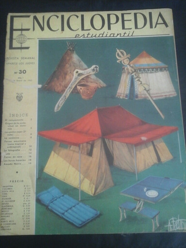 Enciclopedia Estudiantil Codex # 30 (enero De 1961)
