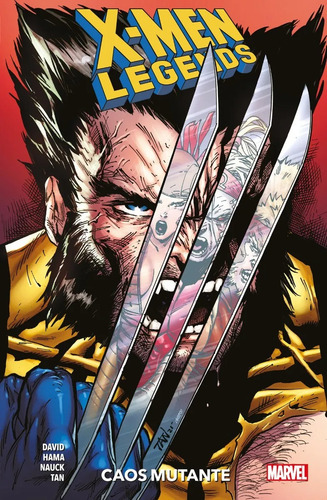 X-men Legends ( Retropick ) # 2 Caos Mutante, De David., Vol. 2. Editorial Panini, Tapa Blanda En Español, 2024