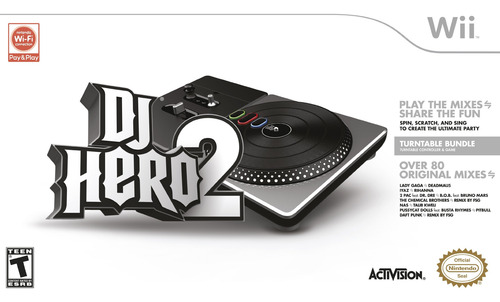 Dj Hero 2 Nintendo Wii Nuevo Sellado (Usado)